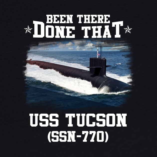 USS Tucson SSN-770  Veterans Day Christmas Gift by gussiemc